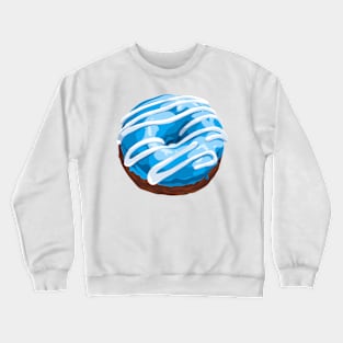 Blue Donut Crewneck Sweatshirt
